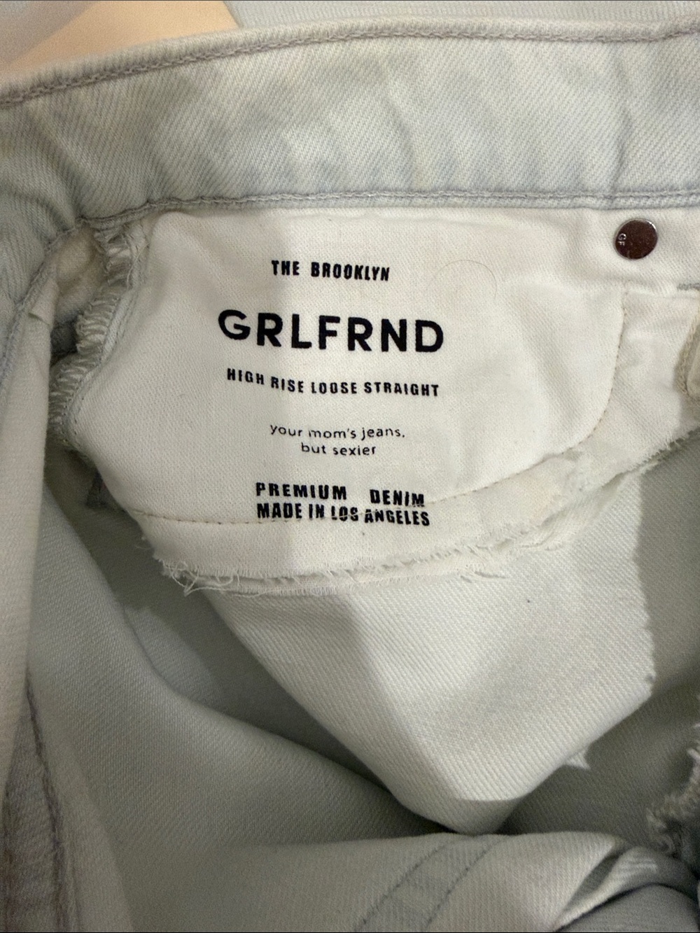 Grlfrnd Jeans NWT - Picture 4 of 8